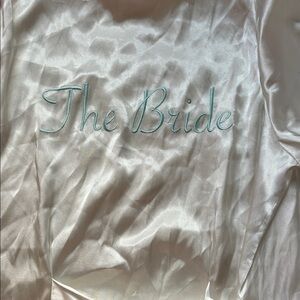 “The Bride” Wedding Robe